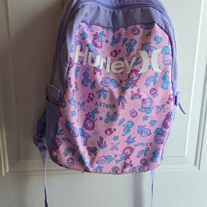 Hurley Kids' Backpack in Purple and Pink